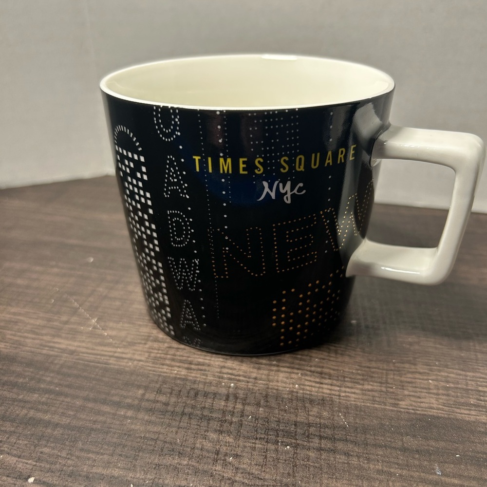 Starbucks Times Square NYC Black Mug